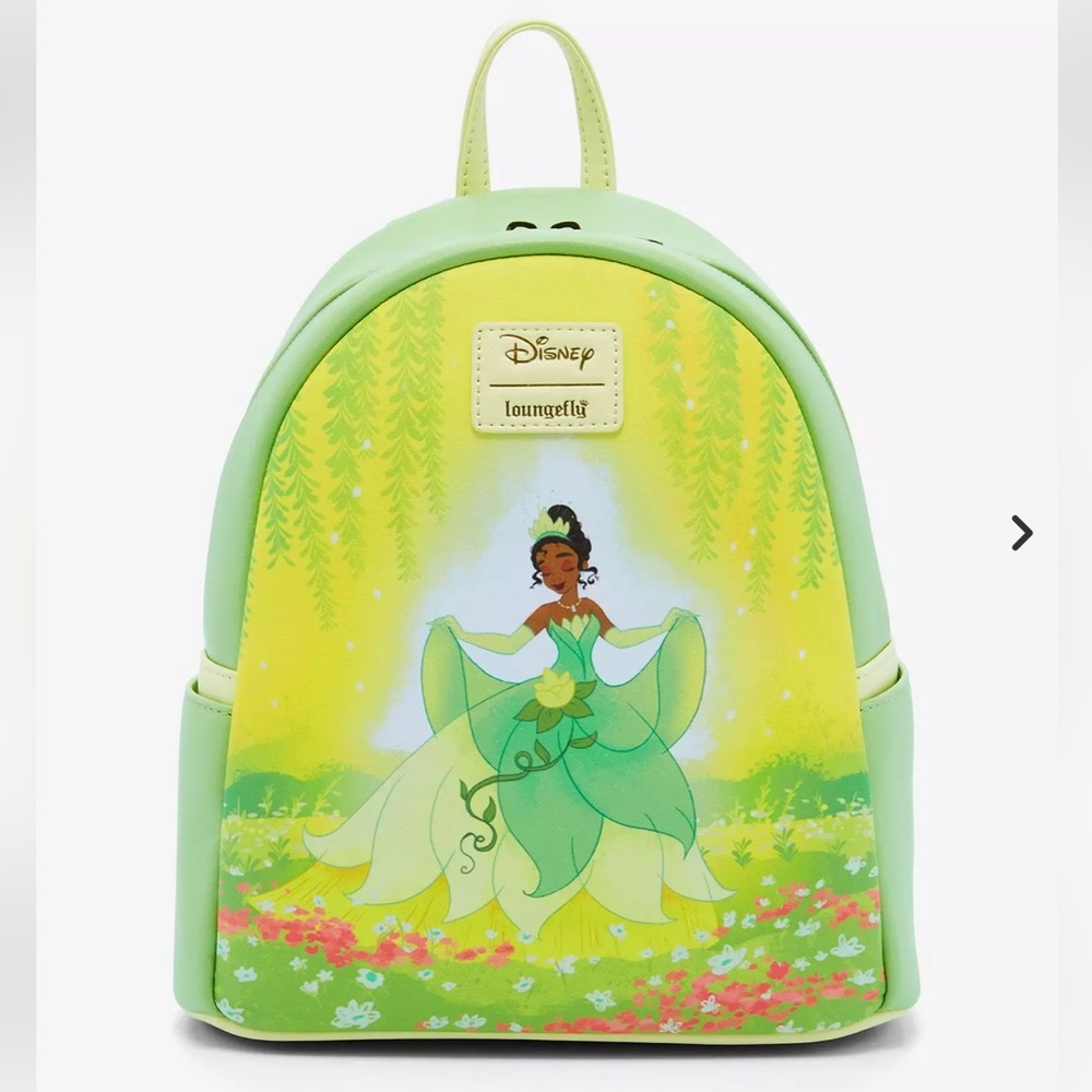 Loungefly Disney The Princess And The Frog Tiana Flower
Mini Backpack